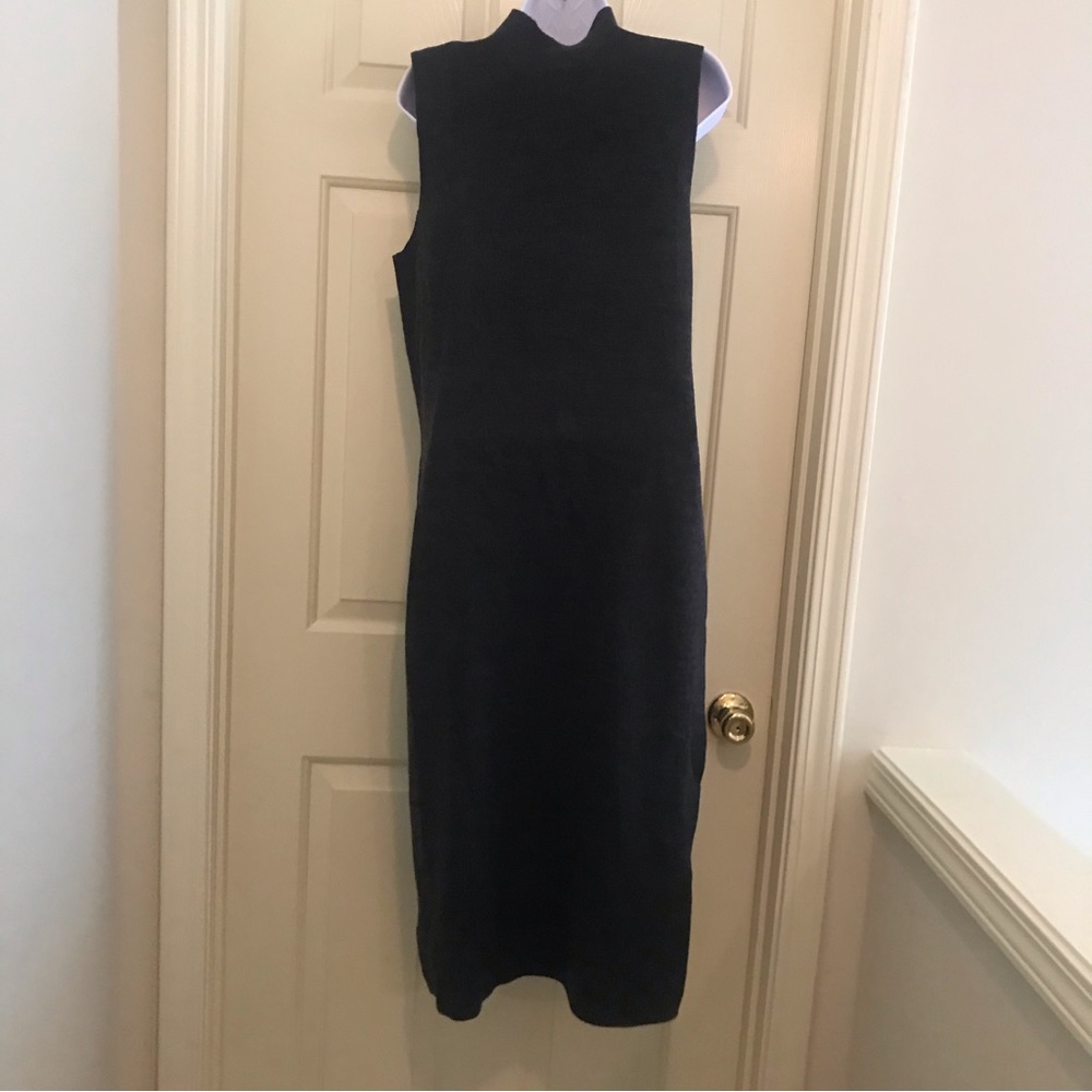 Max Studio Maxi Merino Wool Blend Turtleneck Sweater L - Picture 8 of 8